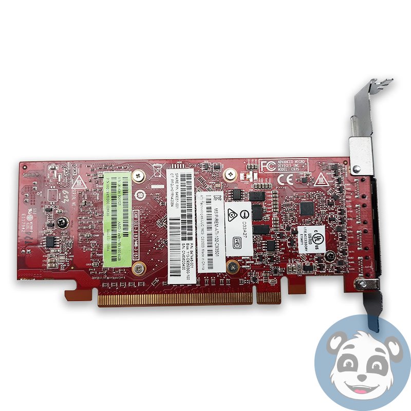 AMD FirePro W4300 / 849051-001, 4GB 4x Mini DisplayPort High Profile , "A" - Image 3
