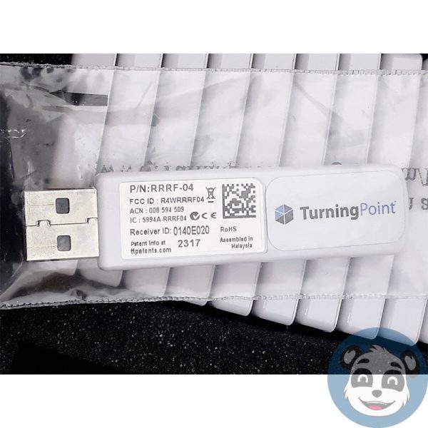 Lot of 60 Turning Point RCRF-03 Response Card IR Clicker, No Batteries - "B" - Image 6