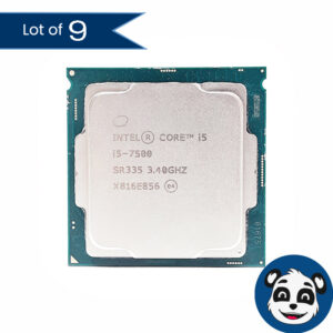 Lot of 9 Intel Core i5-7500 3.40GHz / SR335 CPU Processor – “A”