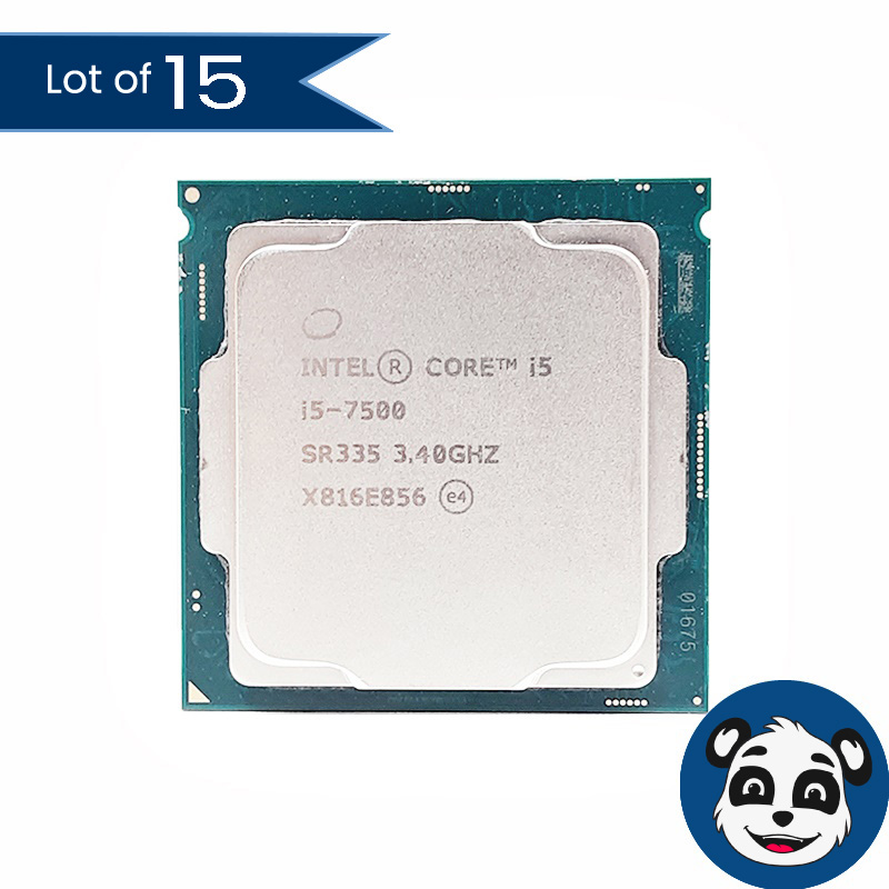 Lot of 15 Intel Core i5-7500 3.40GHz / SR335 CPU Processor – “A”