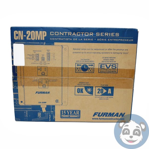 FURMAN CN-20MP 20A, Remote Duplex, EVS, Smart Sequencing, 10Ft Cord, "New" - Image 2