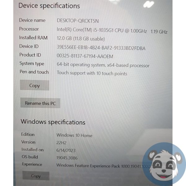 HP Pavilion 15-cs3153cl Laptop 15.6" i5-1035G1, 12GB, 512GB, Win10, "For Parts" - Image 4
