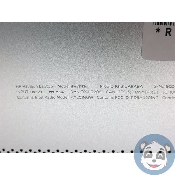 HP Pavilion 15-cs3153cl Laptop 15.6" i5-1035G1, 12GB, 512GB, Win10, "For Parts" - Image 9