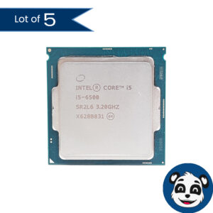 Lot of 5 Intel Core i5-6500 3.2GHz / SR2L6 CPU Processors – “A”
