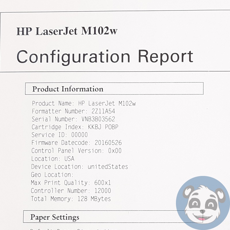 HP LaserJet Pro M102w Printer, w/ Power Supply - "B" - Image 6