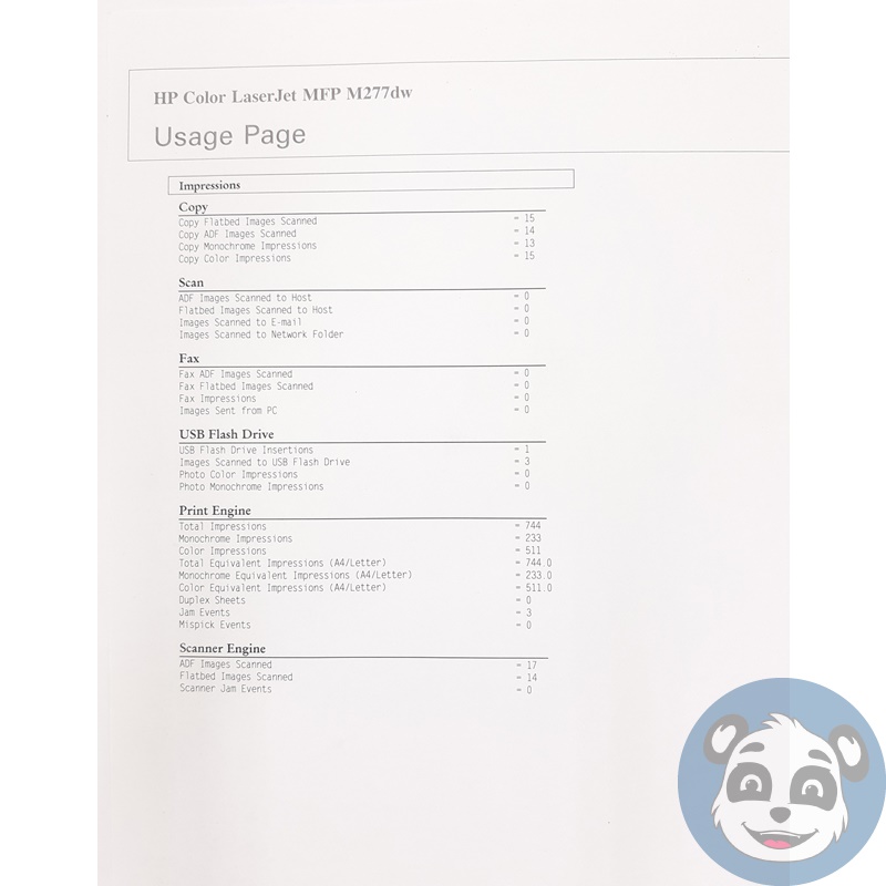 HP Color Laser Jet Pro MFP M277dw AIO Printer, w/ Power Supply, 750 P/C - "B" - Image 6