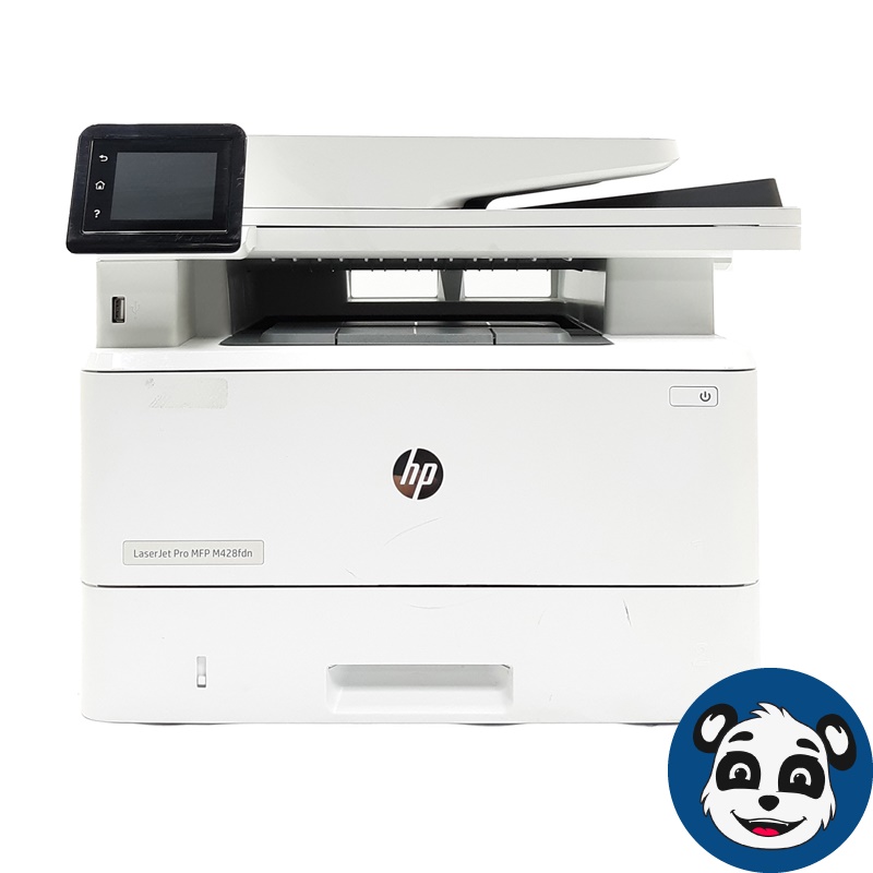 HP LaserJet Pro MFP M428fdn AIO Printer, w/ Power Supply, 200+ P/C - "B"
