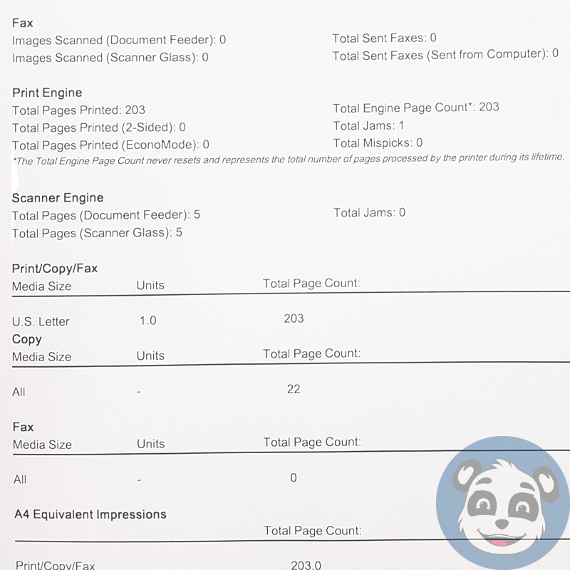 HP LaserJet Pro MFP M428fdn AIO Printer, w/ Power Supply, 200+ P/C - "B" - Image 8