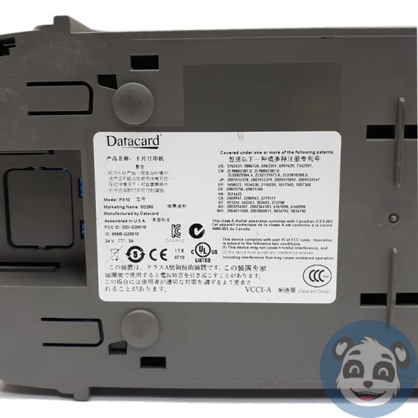 Lot of 2 DATACARD SD260 Thermal ID Card Printer, No Power Supply, "For Parts" - Image 8
