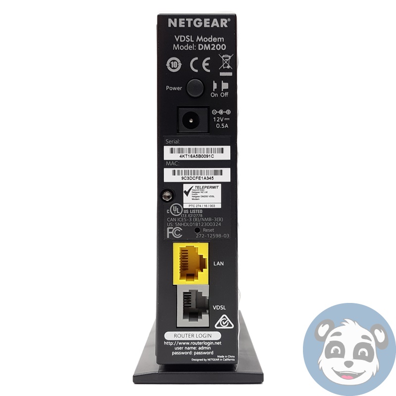 NETGEAR DM200-100NAS High Speed Broadband Modem, w/ Power Supply - "New OB" - Image 8
