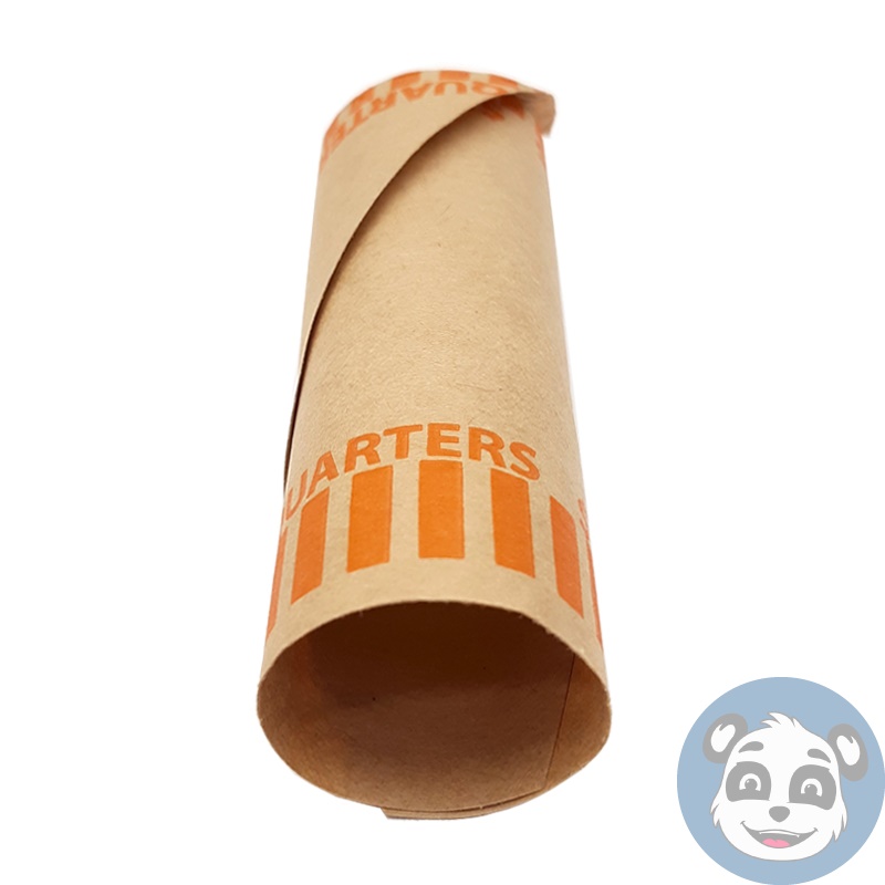 1000 Rolls Preformed Coin Wrappers Paper Tubes For QUARTERS (Holds $10 Each) - Image 3