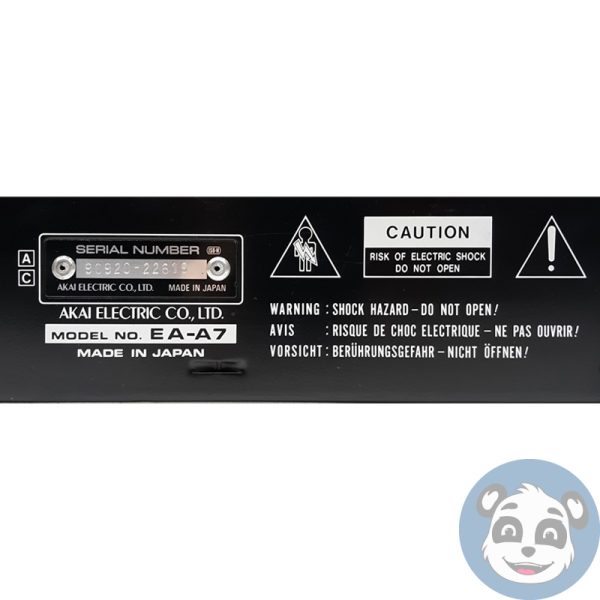 AKAI EA-A7 Computer Graphic Equalizer, No Power On - "For Parts" - Image 4