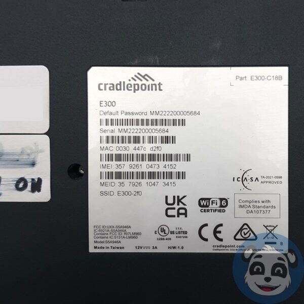 CRADLEPOINT E300 Enterprise Router, w/o Power Supply - Image 5