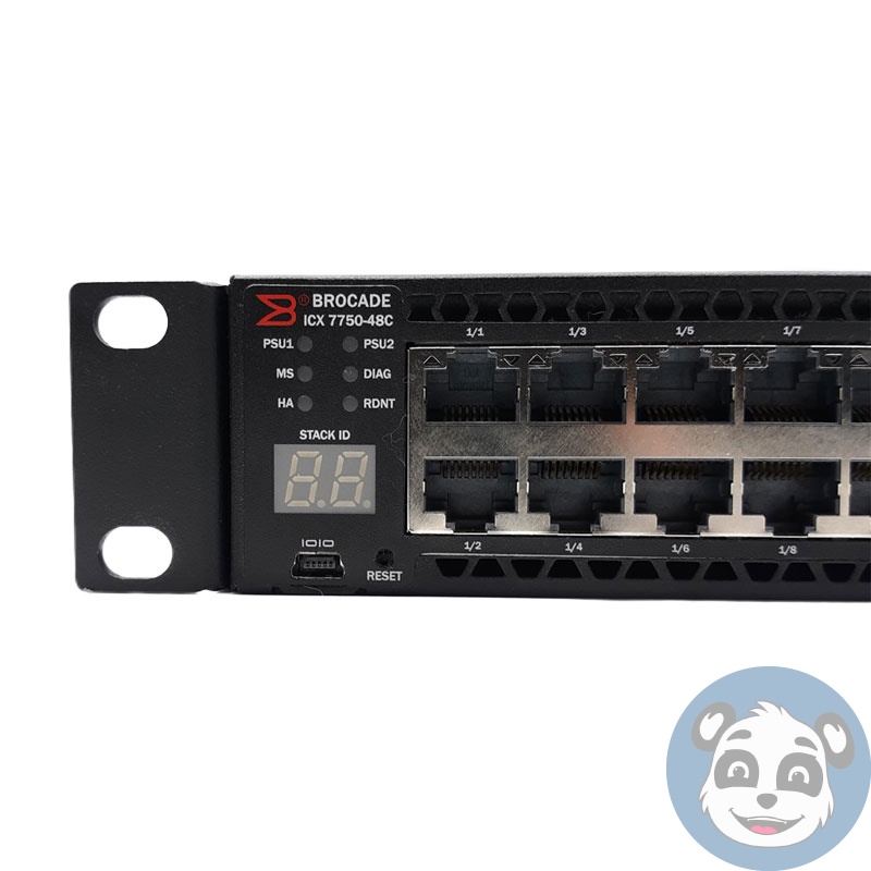 BROCADE ICX 7750-48C Managed Switch, 48x GB, 6x QSFP+ Ports - "A" - Image 5