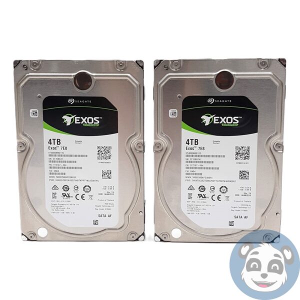 Lot of 2 SEAGATE EXOS 7E8 ST4000NM0115 4.0TB, 3.5" SATA HDD, "B" - Image 5