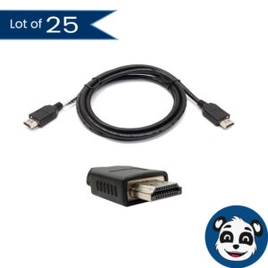 Lot of 25 HDMI to HDMI Cable High Speed, Multiple Lengths - "A"