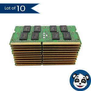 Lot of 10 8GB DDR4 (PC4) Assorted-Mixed Brands and Speeds Laptop RAM