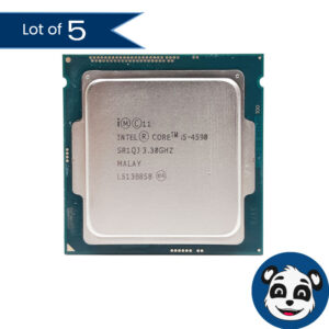 Lot of 5 Intel Core i5-4590 @ 3.30GHz / SR1QJ, CPU Processors, “A”