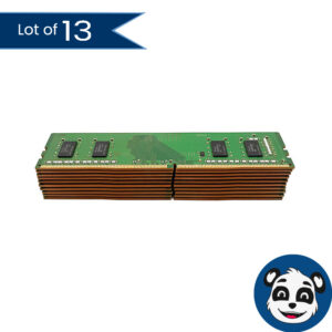 Lot of 13 4GB DDR4 (PC4) Assorted-Mixed Brands and Speeds Desktop RAM – “A”