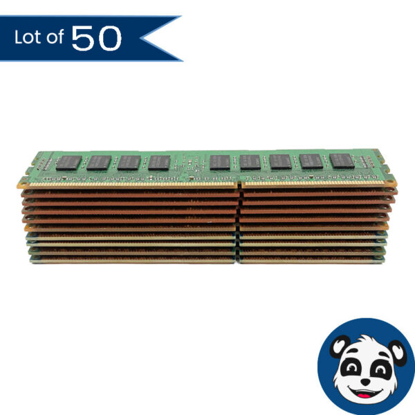 Lot of 50 4GB DDR3L(PC3L) (RDIMM) Assorted-Mixed Brands & Speeds Server RAM,”A”