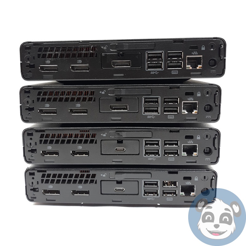 Lot of 4 HP EliteDesk 800 G3 Mini 65W Micro PCs, i5-6500, 8GB, No SSD/OS/AC, "B" - Image 8