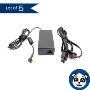 Lot of 5 Genuine LENOVO 120W AC Adapter Supplies (Yellow Tip) - "A"