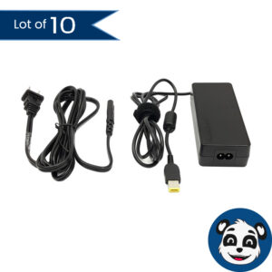Lot of 10 Genuine Lenovo 90W Laptop Charger Slim Tip 20V 4.5A
