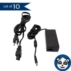 Lot of 10 Genuine Dell 65W AC Adapter 19.5V 3.34A 4.5mm Small Tip OEM