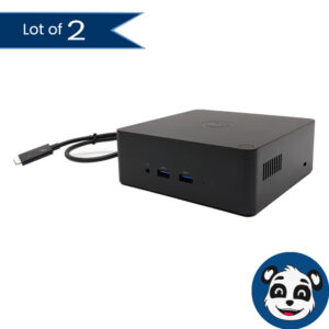 Lot of 2 DELL TB16 USB-C / K16A001 Docking Stations, No Power Supplies – “B”