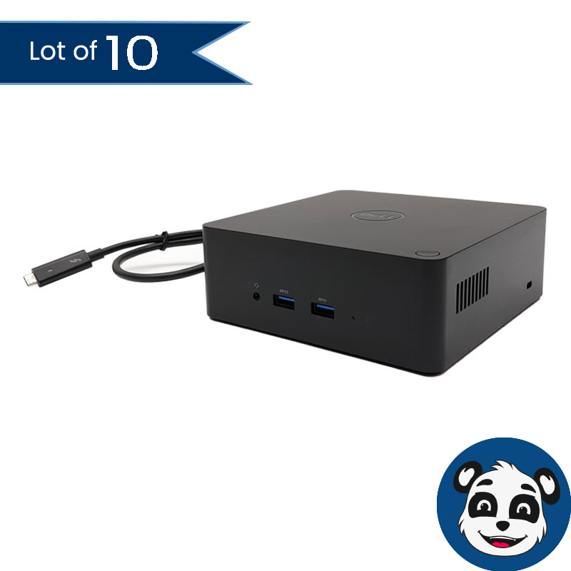 Lot of 10 DELL TB16 USB-C / K16A001 Docking Stations, No Power Supplies – “B”