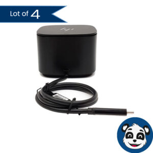 Lot of 4 HP Thunderbolt Dock 120W G2 / HSN-IX01 Docking Stations, No PSU – “B”