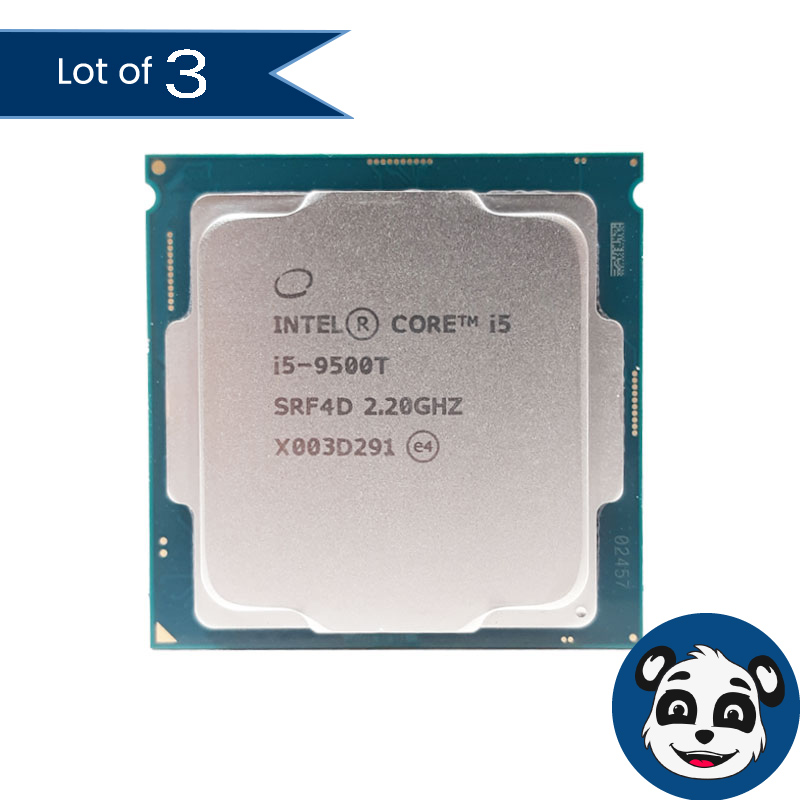 Lot of 3 Intel Core i5-9500T @ 2.20GHz / SRF4D, CPU Processor – “A”