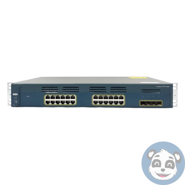 CISCO WS-C2970G-24TS-E Switch, w/ Power Cord - "B" - Image 2