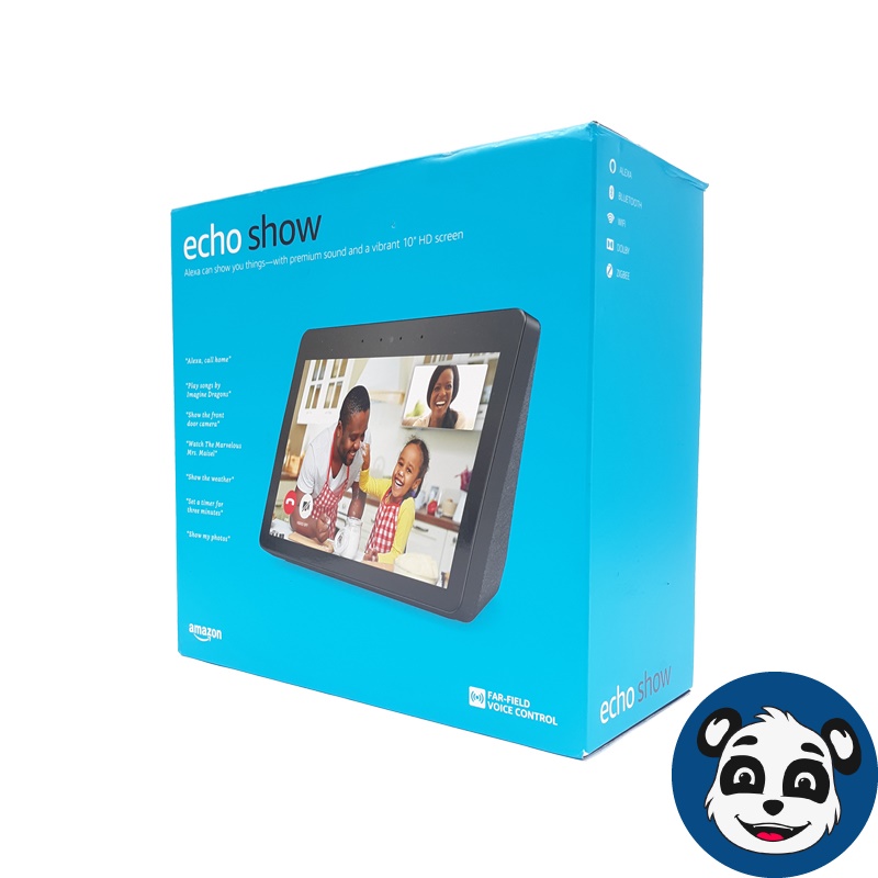 AMAZON Echo Show (2nd Gen), 10" HD Smart Display + Alexa, Charcoal - "NEW OB"