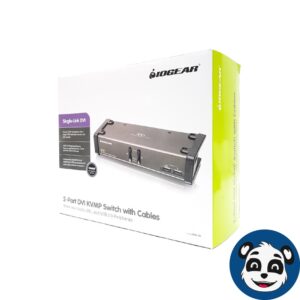 IOGEAR GCS1102 2-Port DVI KVMP Switch with Cables - "NEW"