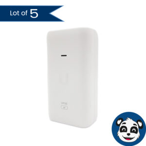 Lot of 5 UNIFI U-POE-AF (13252) POE Injectors with Power Supplies - "A"