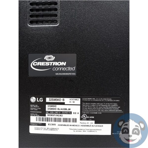 LG 32SM5KE-B 32" FHD Digital Signage Display, w/ Remote Control - "A" - Image 4