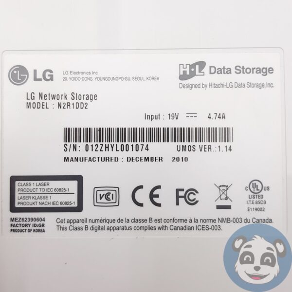 LG N2R1DD2 Network Storage, No Power Supply - "B" - Image 6