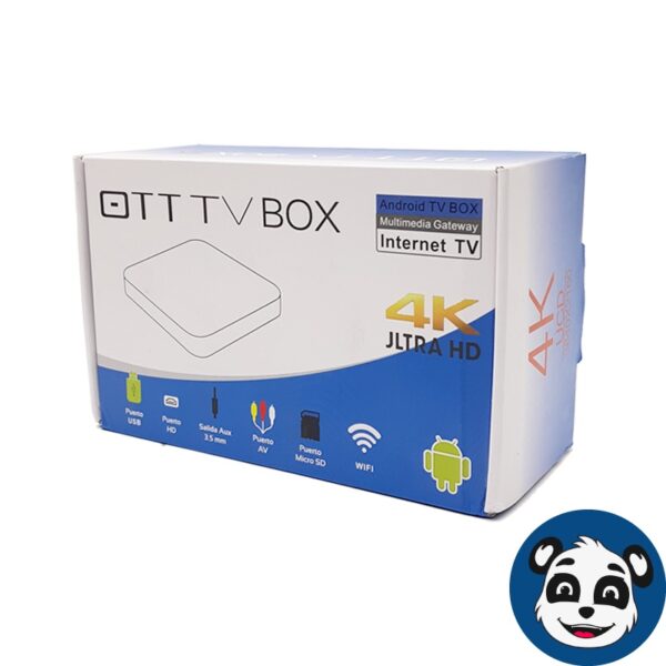 Lot of 3 OTT U8 mini 4K Android TV Box Multimedia Gateway, 3840 x 2160 – “NEW”