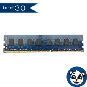 Lot of 30 Assorted 8GB DDR3 (PC3) Desktop RAM, Mixed Brands and Speeds – “A”