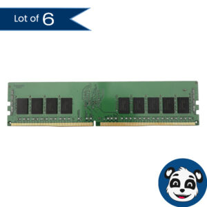 Lot of 6 16GB DDR4 Assorted-Mixed Brands & Speed, Server RAMs – “A”