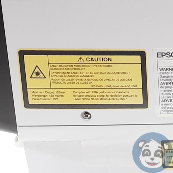 Epson PowerLite Pro L1100U WUXGA Laser Light 6000 Lumens. No R/C. For Parts - Image 7