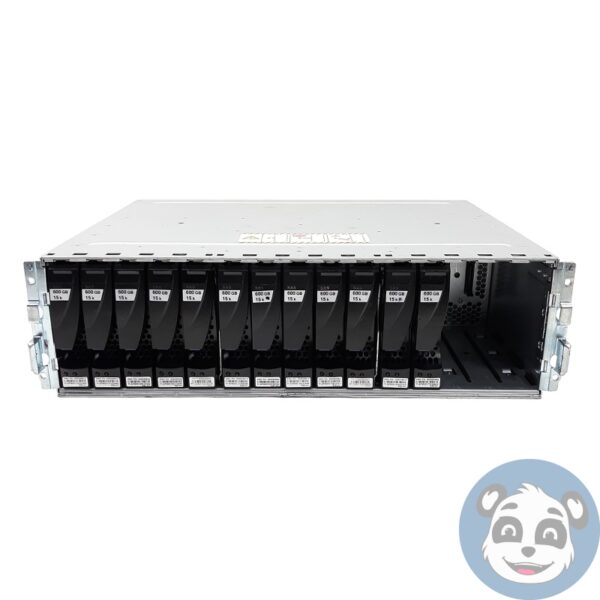 EMC KTN-STL3 15-Bay 3.5" 6Gb/s SAS Server, SAS 12x 600GB 15K, No HDD - "B" - Image 2