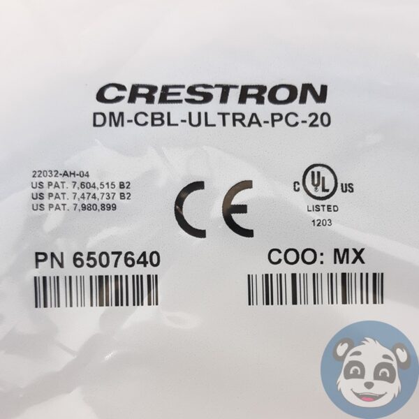 Lot of 10 CRESTRON DM-CBL-ULTRA-PC-20 DigitalMedia Ultra Patch Cables 20',"NEW" - Image 3