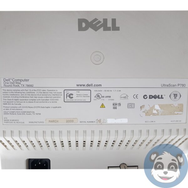 DELL P780 17" CRT Monitor, w/ Power Cord - "B" - Image 7