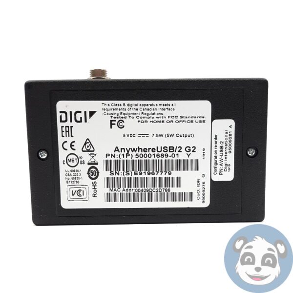 DIGI 50001689-01 AnywhereUSB/2 Remote I/O Concentrator, No Power Supply - "A" - Image 7