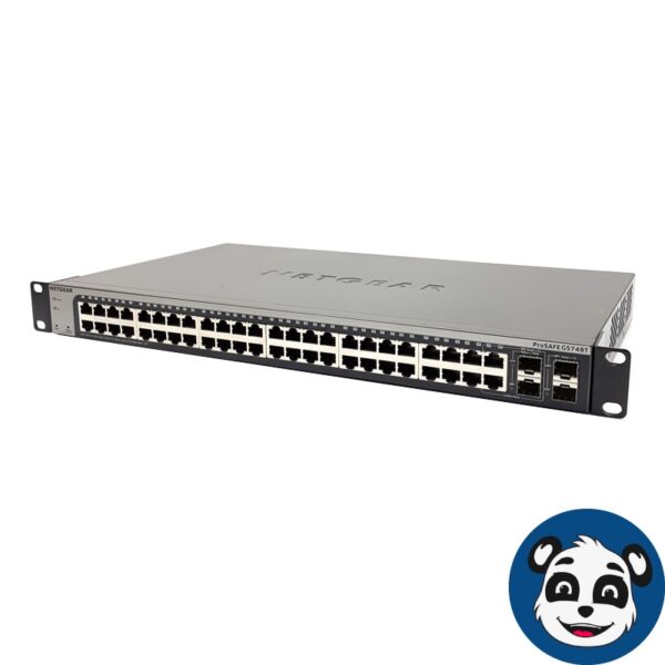 NETGEAR ProSafe GS748T 48-Port Gigabit Ethernet Switch, w/ Power Supply - "B"