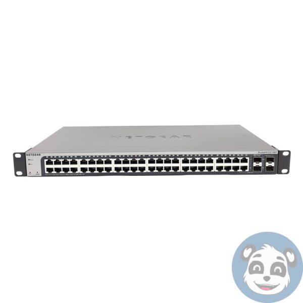 NETGEAR ProSafe GS748T 48-Port Gigabit Ethernet Switch, w/ Power Supply - "B" - Image 2