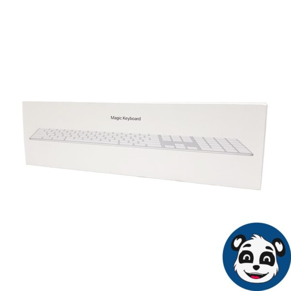 APPLE A1843 Magic Keyboard with White Japanese Lettering, No Cord - "A"