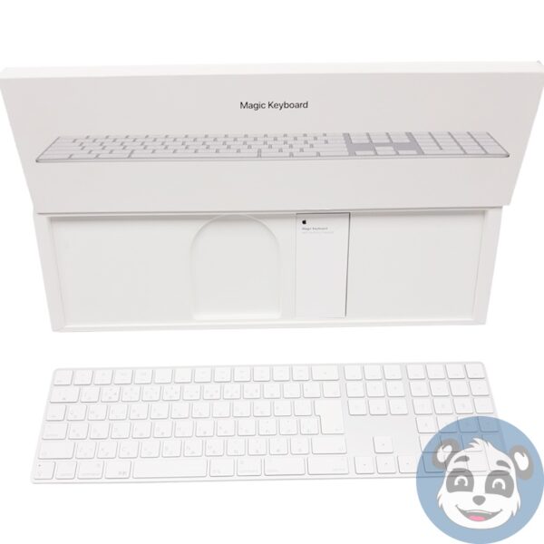 APPLE A1843 Magic Keyboard with White Japanese Lettering, No Cord - "A" - Image 3